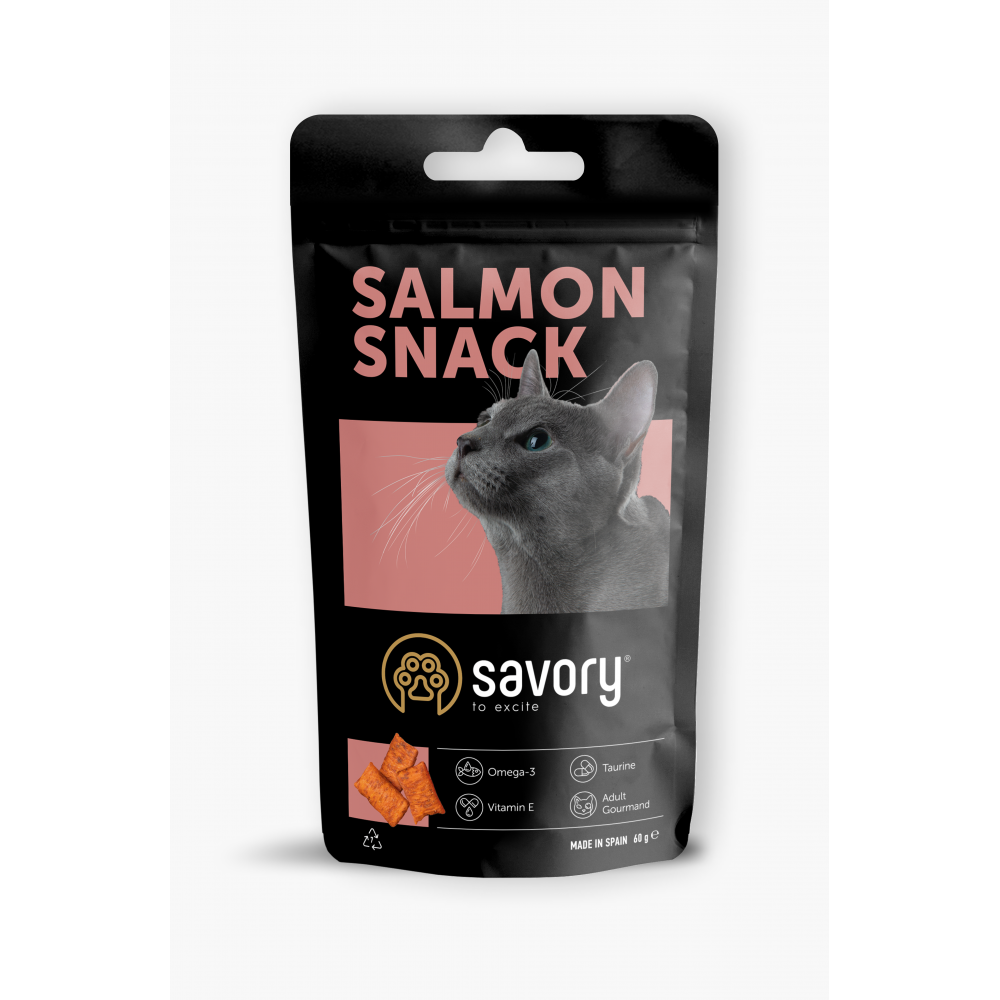 Savory Сейворі Ласощі д/кота Лосось 60г