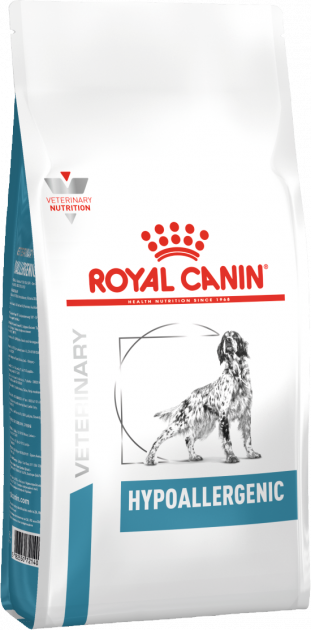 Сухий корм Royal Canin Hypoallergenic для собак від 10 місяців при харчової алергії 14 кг