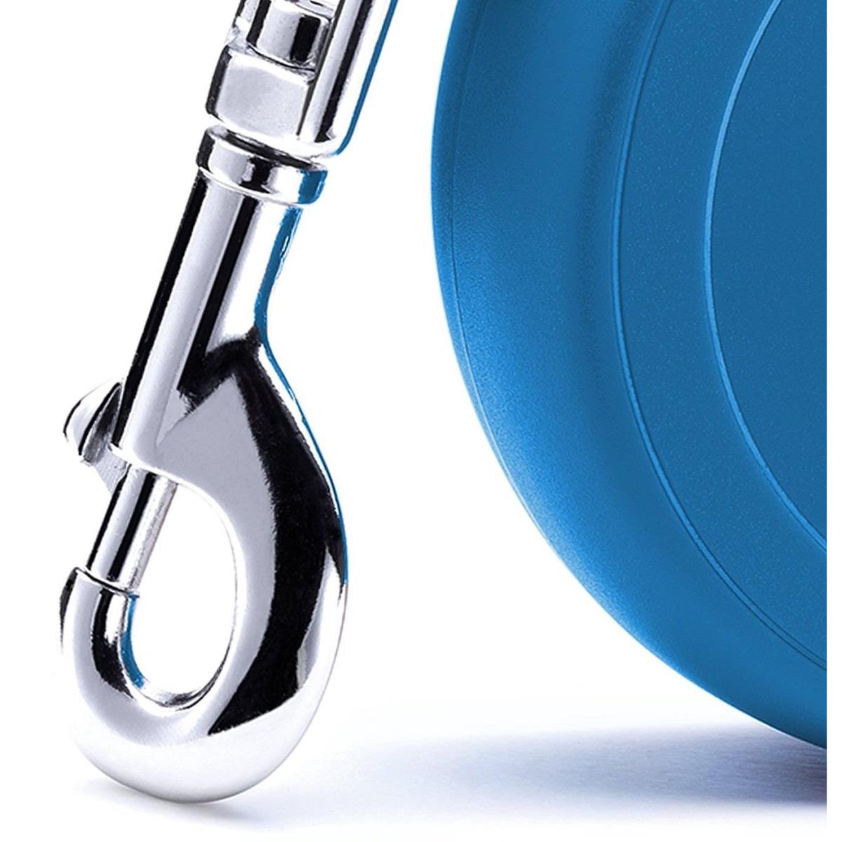 FLEXI Classic Рулетка д/собак S трос 5м/12кг синя