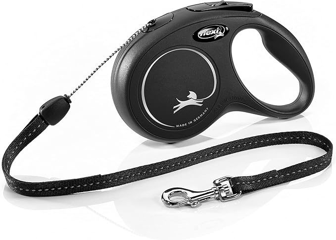 FLEXI  Рулетка  Classic S трос 8м/12кг чорний