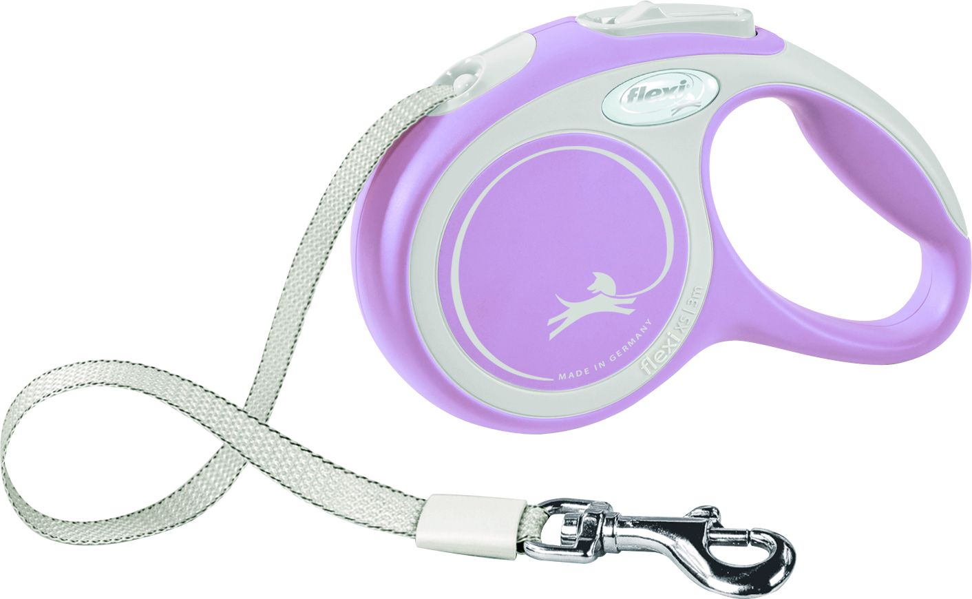 FLEXI  Рулетка  Comfort XS стрічка 3м/12кг бузковий