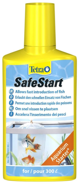 Засіб Tetra для негайного запуску риб в новий акваріум SafeStart 250мл на 300л