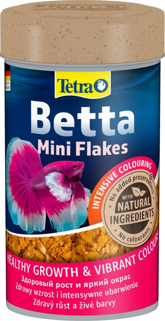 Tetra BETTA 100мл пластівці для півників