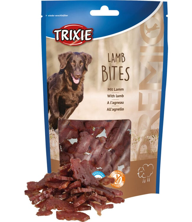 Ласощі д/собак Premio Bites з ягням 100г
