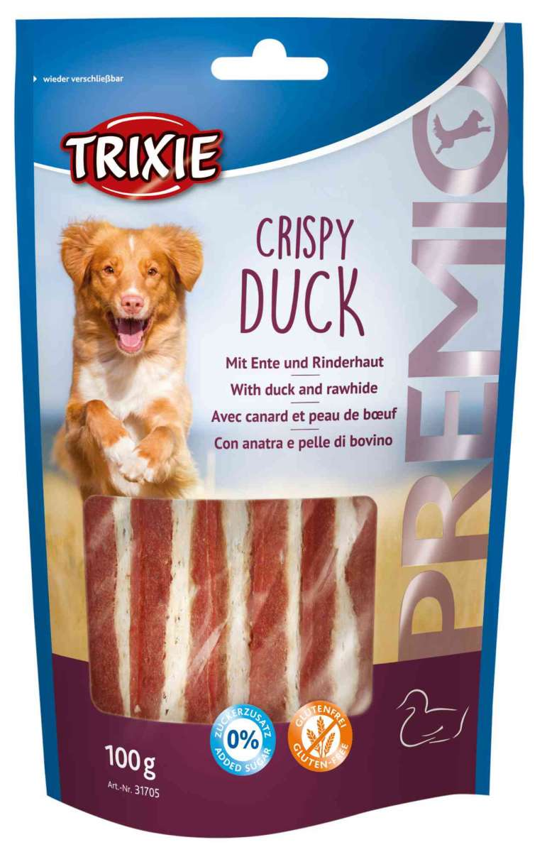 Ласощі д/соб Crispy Duck Качка 100г