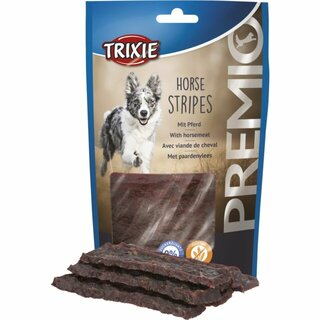 Ласощі д/собак Horse Stripes з кониною 11см/100г