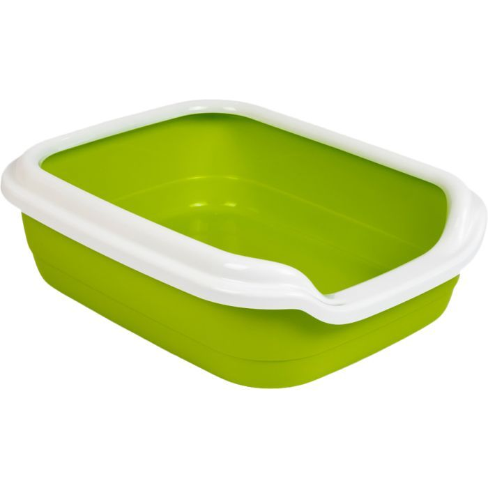 Туалет для котів Comfort L 49х39х15, лайм. Арт PR241740