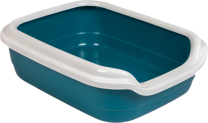 Туалет для котів Comfort L 49х39х15, ультрамарин. Арт  PR241741