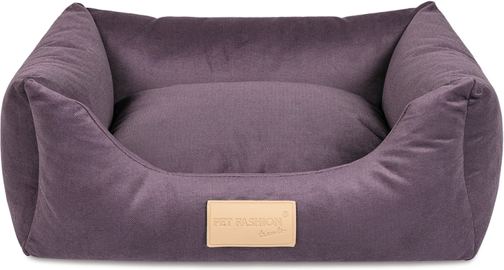 Лежак  MOLLY  № 1  52x40x17 см фиолетовый