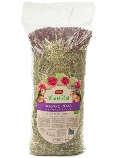 Vitapol Вітапол Сіно Vita Herbal з пелюстками троянд 800 г