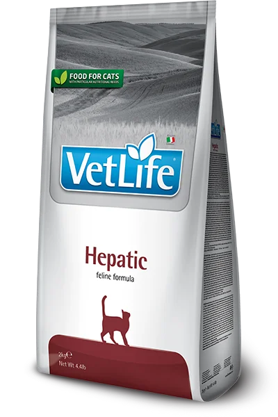 Фарміна Vet Life 400г д/кота Гепатик