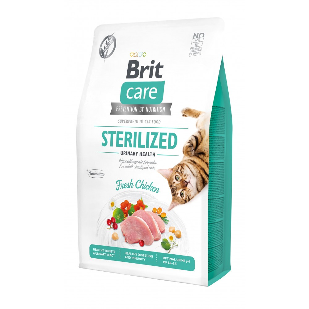 Brit Care Бріт кот/сух 2кг стерилізед/урінарі
