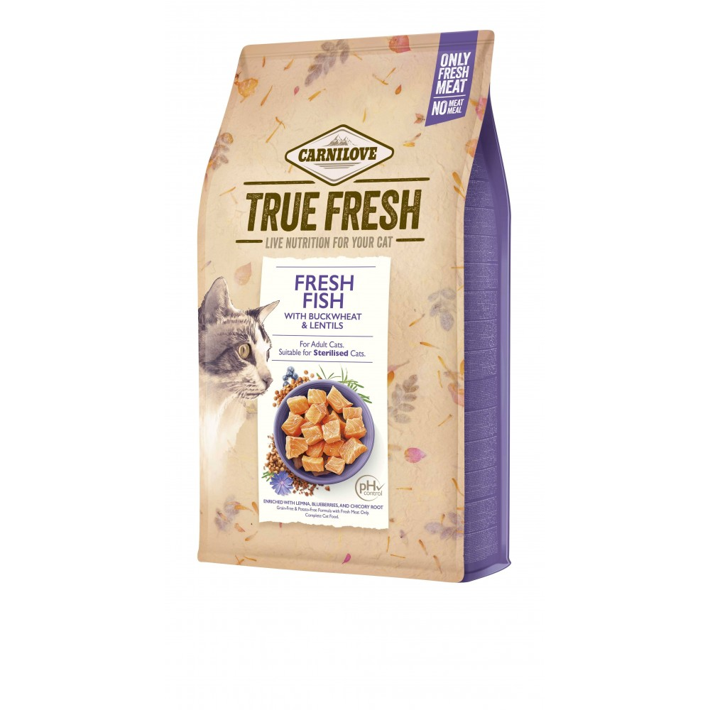 Carnilove Карнілав True Fresh 340г д/кота Риба