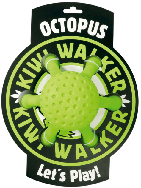 KIWI WALKER іграшка д/соб восьминіг зелений 12см