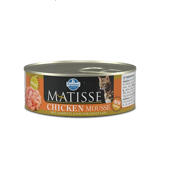 Фарміна Matisse конс.85г д/кота мус Курка