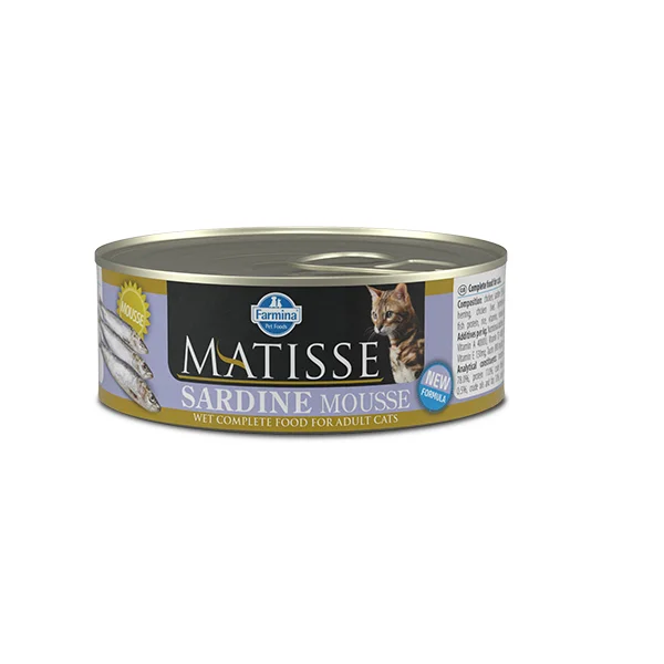Фарміна Matisse конс.85г д/кота мус Сардина