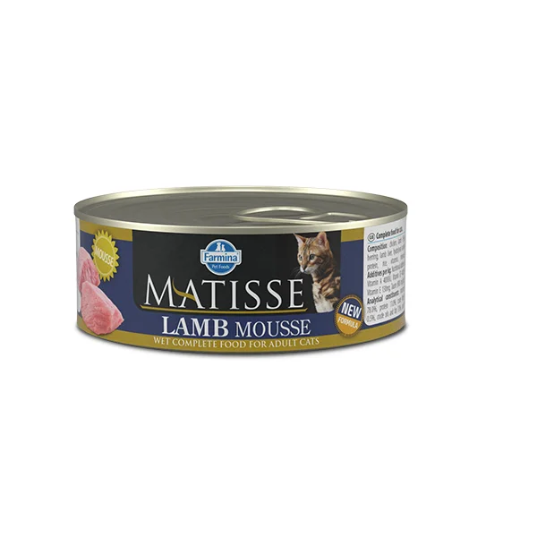 Фарміна Matisse конс.85г д/кота мус Ягня