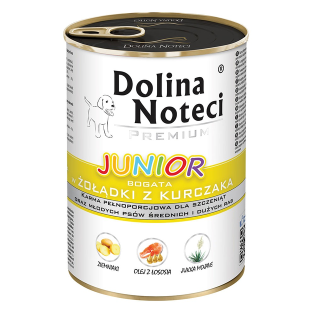Dolina Noteci Premium конс.400г д/цуценят курячий шлунок