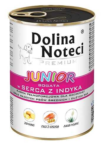 Dolina Noteci Premium конс.400г д/цуценят індиче серце
