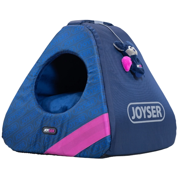 Joyser будиночок д/кот 40*40*41см синьо/рожевий