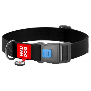 Нашийник WAUDOG водостійкий 40мм/46-70 XXL, чорний