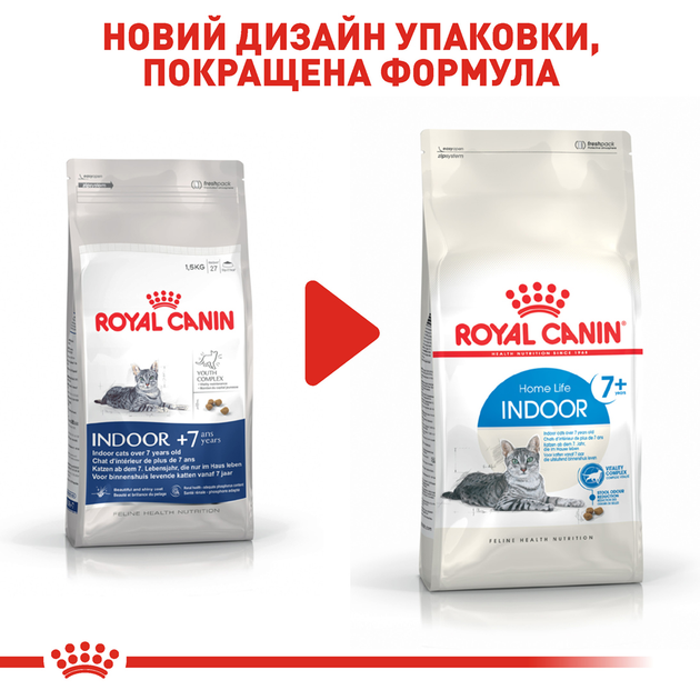 Роял Канін 1,5кг д/кота Indoor +7 для домашніх