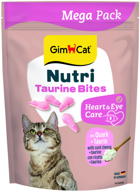 GimCat ГімКет Ласощі д/кота сир та таурін мишки 425г 35шт/уп 10шт