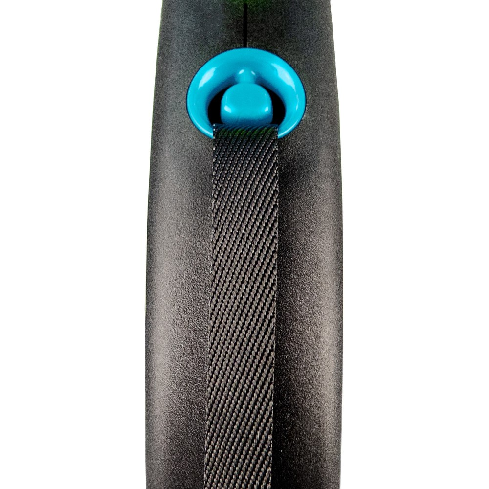 FLEXI Рулетка Black Design M стрічка 5м/25кг синій