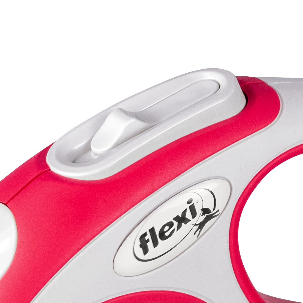 Flexi Рулетка NEW COMFORT стрічка червоний XS 3м