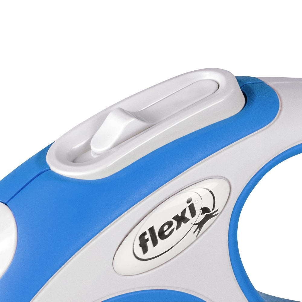 Flexi Рулетка NEW COMFORT стрічка синій XS 3м