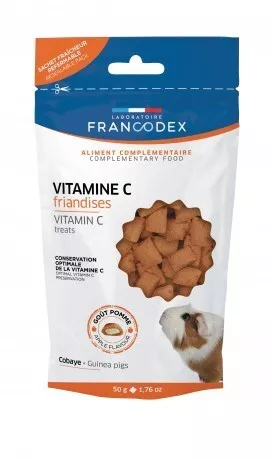 Francodex Ласощі д/гризунів та морських свинок з вітаміном С 50г