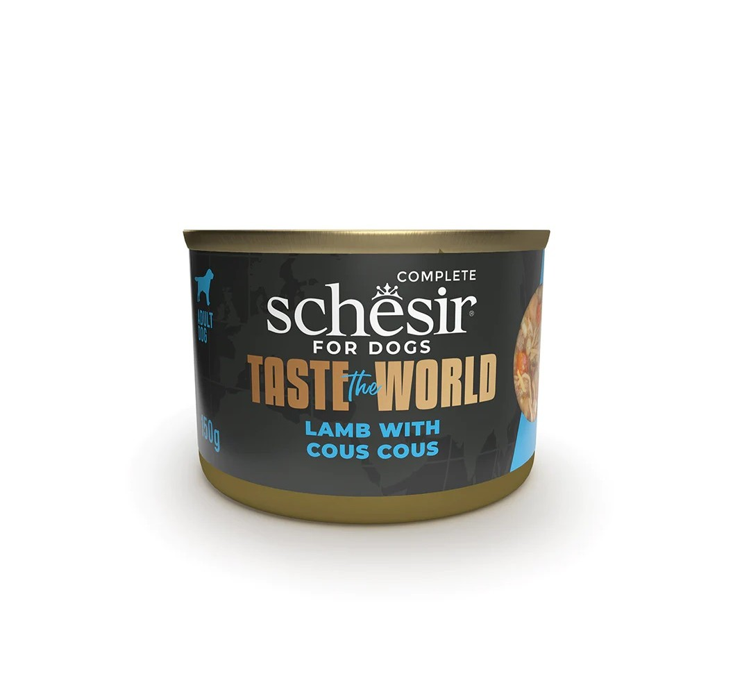 Schesir шезір соб/кон 150г,ягня з куркою в бульйоні