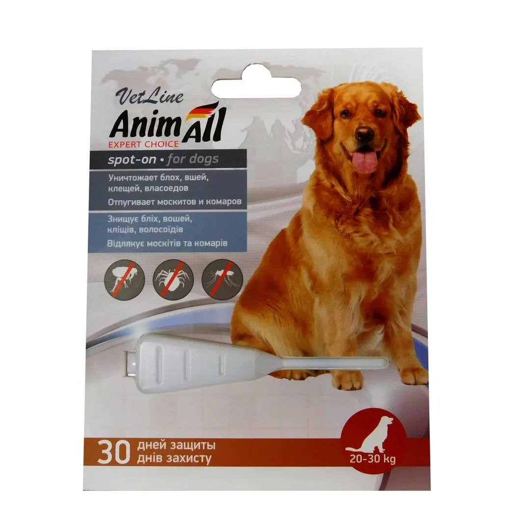 AnimAll ВЕТЛайн стоп-он  соб 20-30кг(6мл)