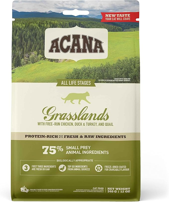 Acana кот/сух 1,8кг GrassLands курка/індичка/качка