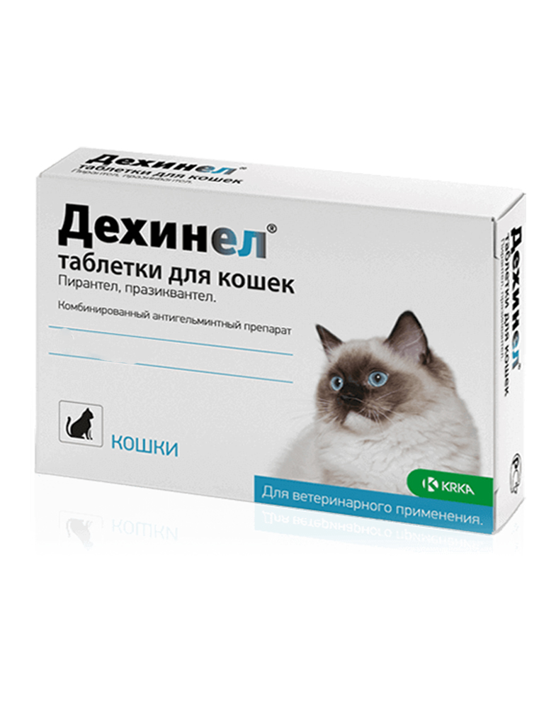 Дехінел д/кот 1шт/4кг ваги від глистів