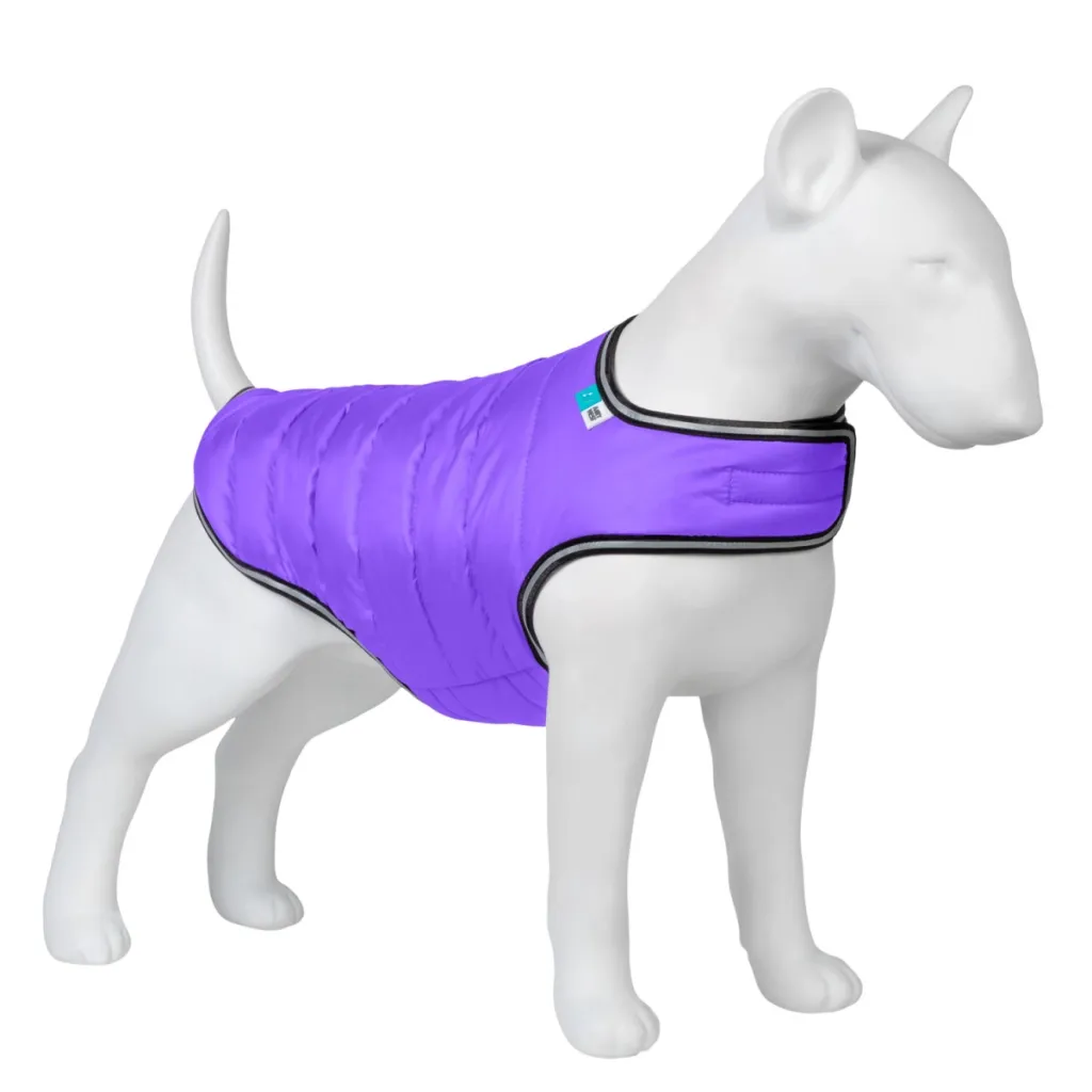 AiryVest Курточка-накидка д/собак, S, B 41-51 см, С 25-35 см фіолетовий