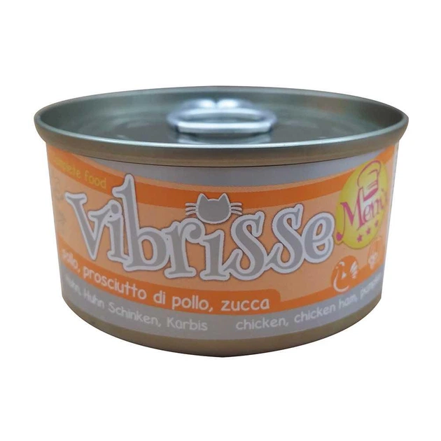 Vibrisse Вібріс кот/конс 70г курка/шинка/гарбуз