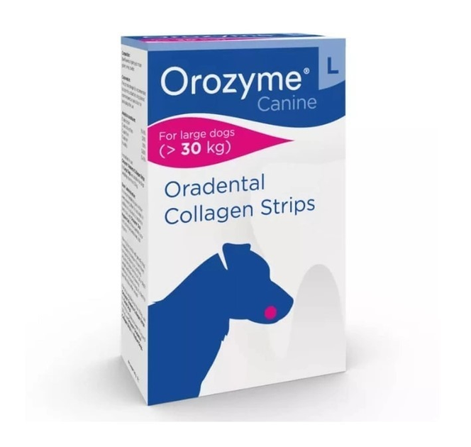 Orozyme Орозім жувальні пластини д/собак великих порід