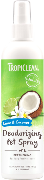 Tropiclean Парфум Лайм та кокос  ,236мл