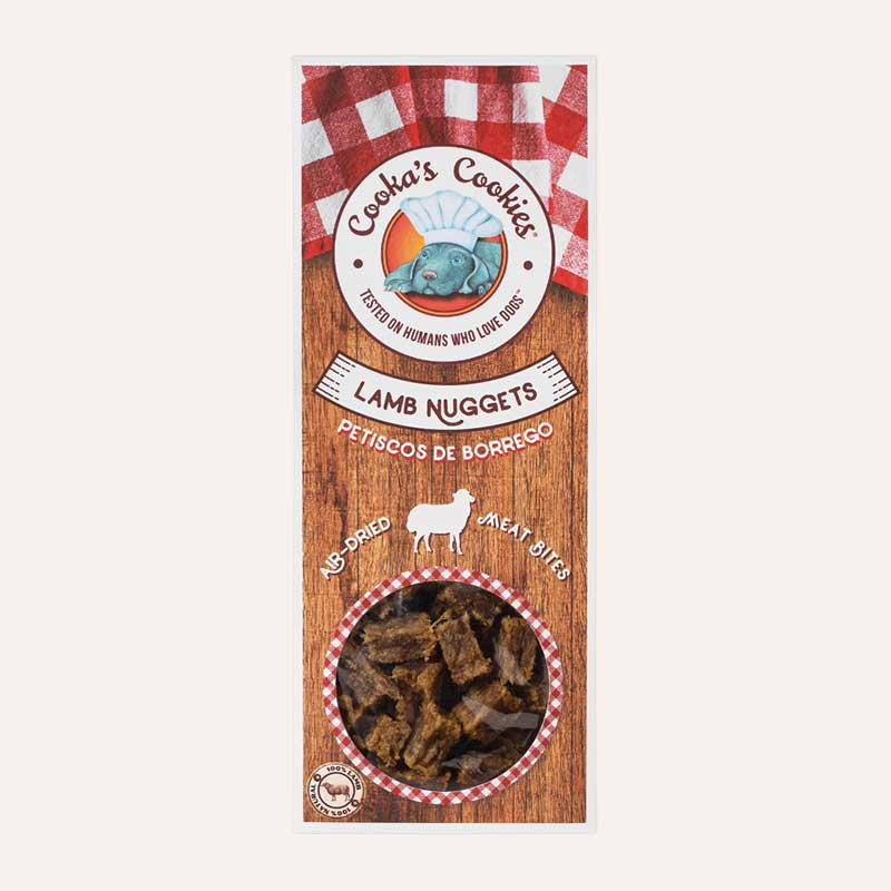 Cooka`s Cookies Кокас Кукіс Натуральні сушені ласощі для собак, 100% ягня, 60 г
