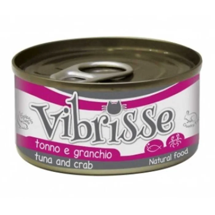 Vibrisse Вібріс конс.140г д/кота Тунець креветка