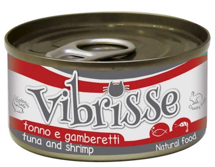 Vibrisse Вібріс конс.140г д/кота Тунець краб
