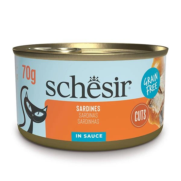 Schesir Grill Шезір конс.70г д/кота Сардина