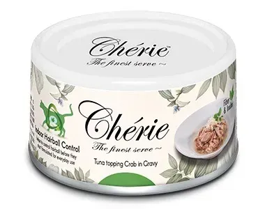 Cherie Шері конс.80г д/кота Хербол Тунець та краб  соус