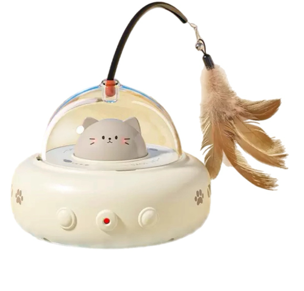 Іграшка д/кота  UFO космос інтерактивна USB