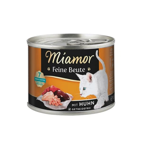 Miamor Feine Beute конс.185г д/кота Курка беззерновий корм