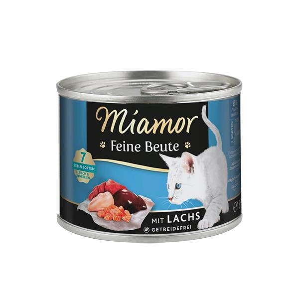 Miamor Feine Beute конс.185г д/кота Лосось беззерновий корм