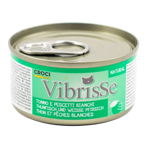Vibrisse Вібріс конс.70г д/кота Тунець,біла риба
