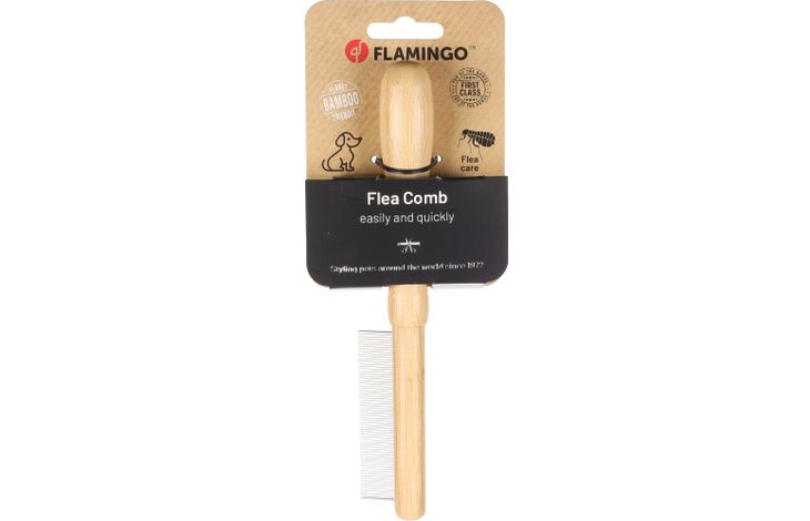 Flamingo Фламінго Гребінець д/тварин вичісування бліх та гнид 21*3,5см