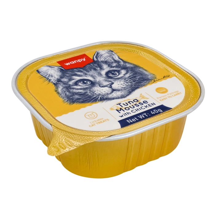 Wanpy Вампі волог.корм 40г д/кота Тунець курка